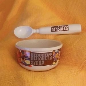 Hershey's Collectible Ice Cream Bowl and Scoop